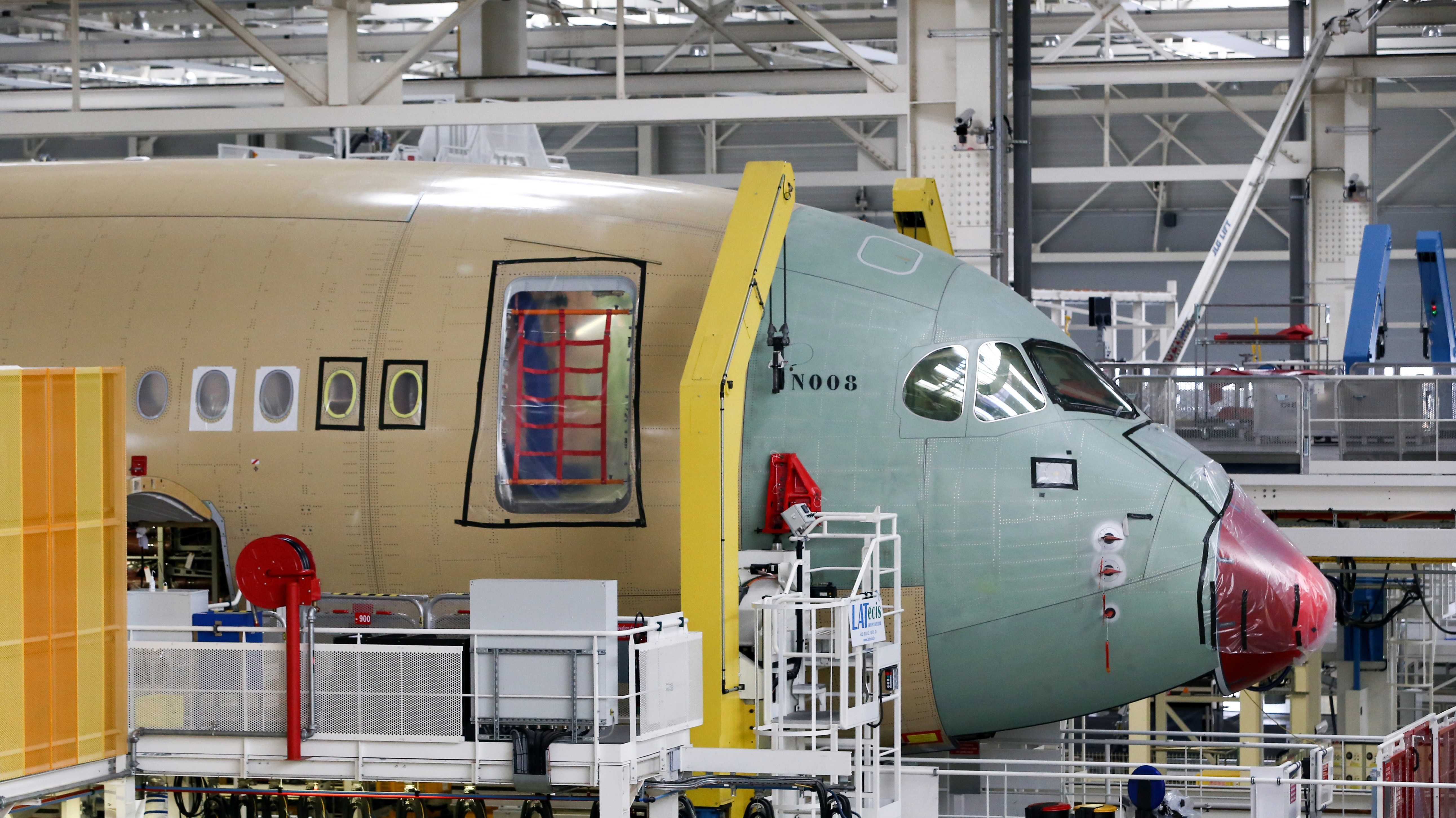 Výrobňa vo francúzskom Toulouse,